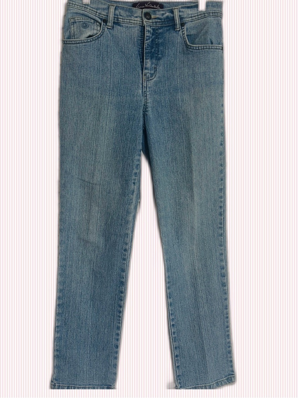 Gloria Vanderbilt Vintage Light Blue High-Rise Women's Jeans